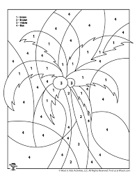 236 x 305 file type: Color By Number Palm Tree Coloring Sheet Woo Jr Kids Activities