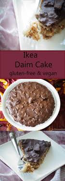 Vegan Daim Cake Like The Original From The Swedish Furniture Store Super Simple Gluten Free And Vegan Cake Re Daim Torte Veganer Nachtisch Einfacher Nachtisch