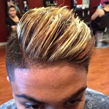 Or maybe a dealer blonde with highlights or what's popular where i am is strawberry blonde base and a lighter strawberry blonde. 23 Best Men S Hair Highlights 2020 Styles