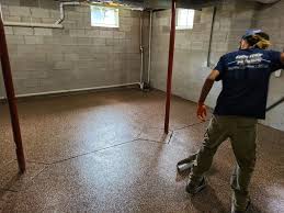 This will work as a moisture barrier and prevent future water damage. Epoxy Basement Floor Coatings Transylvania Concrete Coatings