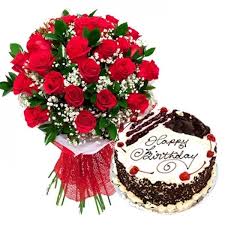 Birthday Cake And Flowers Online Delivery True Friendship Birthday Cakes With Roses And Gypsopila Flowers Birthday Cake Roses Flower Delivery Rose Bouquet