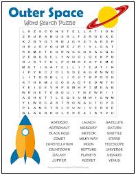 This list of fall word search puzzles is a great activity to do on a crisp fall day. Best Outer Space Word Search Puzzle Print It Free Best Free Printable Word Searches