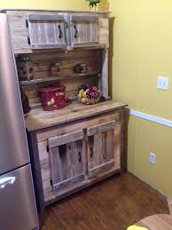 Plates is only one of the options for the use of our extraordinary kitchen cabinet. Kitchen Hutch Made From Pallets Easy Pallet Ideas