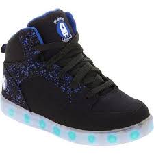 Flashlight Boys Rechargeable Color Changing Light Up Led Athletic Shoe Black Athletic Shoes Color Changing Lights Shoes