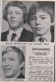 Dundee Schools swimming champions November 1970