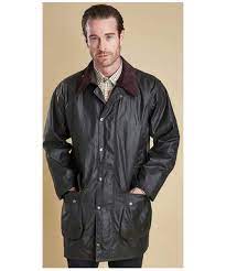 Men S Barbour Border Waxed Jacket