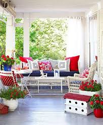 Southern Style Summer Porch Decor Front Porch Decorating Porch Decorating