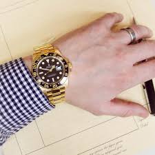 Rolex reserves the right to change prices at any time without notice. Rolex Gmt Master Ii 116718ln Gold Gents Watch Black Dial 2009 Miltons Diamonds