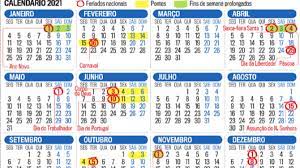 Conoce el calendario de días no laborables del año. Conheca Os Feriados E Fins De Semana Alargados Em 2021