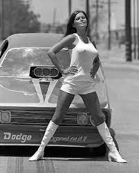 When i searched barbara roufs on google, the images that come up don't look like the woman in the image above. Barbara Roufs Drag Racing Team Pinup Model 13x19 Inch Poster Ebay