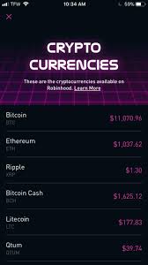 Robinhood trades all their stocks and options through robinhood financial llc. Robinhood Has Officially Added Cryptocurrencies To Their Trading Platform Cryptocurrency