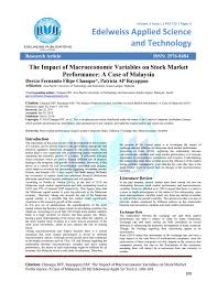 Asia pacific university college of technology and innovation (ucti) was established when asia pacific institute of information technology (apiit) was source: The Impact Of Macroeconomic Variables On Stock Market Performance A Case Of Malaysia By June Jones Issuu