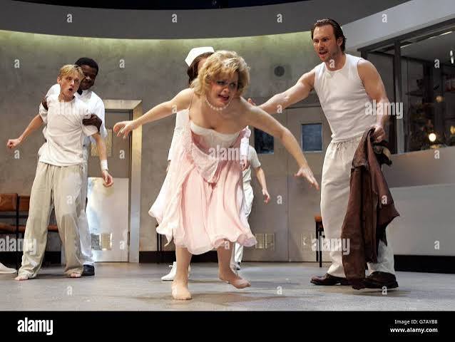 One Flew Over The Cuckoo's Nest Rehearsal Stock Photo - Alamy