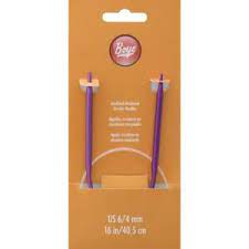 Making dish cloths for my kitchen! Boye Size 6 16 Inch Circular Knitting Needle 70659783821 Ebay