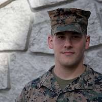 U.S. Marine Corps Cpl. Mason Campos, 26, an aviation