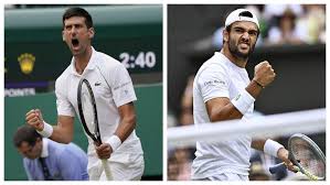 Jun 10, 2021 · djokovic won 65 per cent of the points on his second serve, proving that even when it appeared to door may have been ajar for berrettini, it was quickly slammed shut. Wimbledon Final 2021 Novak Djokovic Matteo Berrettini Schedule And Where To Watch The Wimbledon Final On Tv Today Archysport