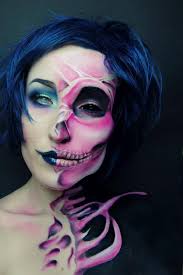 Mermaid halloween makeup is a fantastic choice if you want to look glam instead of gory. Sugar Skull Half Face Halloween Makeup Idea Creative Ads And More