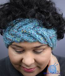 Ravelry: Chunky Antler Headband pattern by Sara Rosado