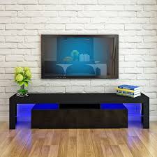 Instyle's rgb led strips are a thin and flexible pcb lighting source that can be cut to the exact lengths your project requires. Panana 200 Cm Rgb Led Tv Stand Cabinet Unit Modern Tv Desk With Storage For Living Room Home Furniture Black Buy Online In Brunei At Brunei Desertcart Com Productid 214949029