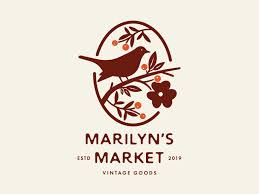 Marilyn S Market In 2020 Business Card Design Creative Marketing Business Card Design