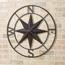 Maybe you would like to learn more about one of these? Earhart Indoor Outdoor Compass Wall Art
