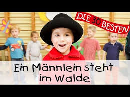Ein Mannlein Steht Im Walde Singen Tanzen Und Bewegen Kinderlieder Youtube Kinder Lied Kinderlieder Kinder Musik