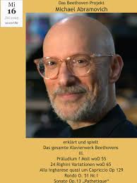 A Beethoven piano recital including the „Pathetique“ and some explanations  beforehand by Michael Abramovich