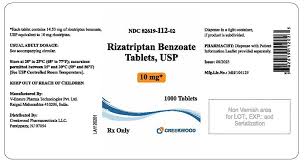 Image result for Rizatriptan