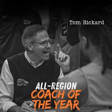 Congratulations to Head Coach Tom Rickard