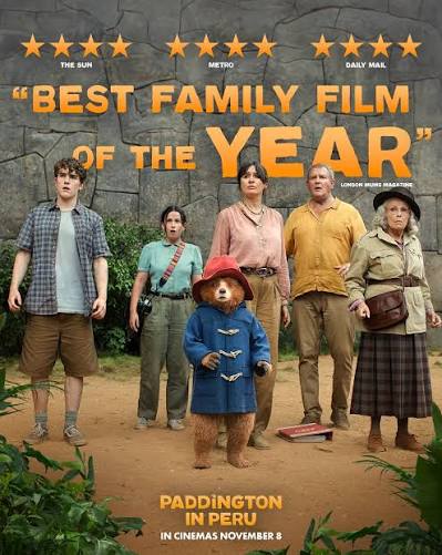Paddington In Peru is absolutely delightful in every way. Just like the first two films it is beautiful cinema, reminding us that holding onto hope and believing in the best of things