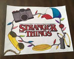 If you looking for stranger things drawing easy step by step drawing curly hair drawing ideas an easy method to learn how to and you feel this is useful, you must share this image to your friends. Stranger Things Art Bundle 8 Original Drawings And Set Of 5 Stranger Things Art Stranger Things Stranger Things Wallpaper