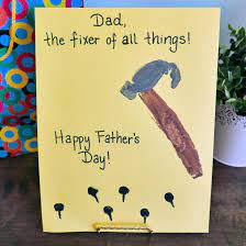 Many families aren't really used to the idea of celebrating father's day, and they're not sure what needs to be done. Easy Father S Day Fingerprint Craft Card