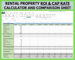 The value of the lease payment is lower as the asset value to be financed is less as a result of the lessor being able download the latest available release of our free simple bookkeeping spreadsheet by subscribing to our mailing list. Rental Property Roi And Cap Rate Calculator And Comparison Etsy Rental Property Management Rental Property Income Property