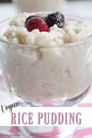 This Creamy Vegan Rice Pudding Recipe With Almond Milk Is The Best Recipe It S So Yummy Vegan Rice Pudding Rice Pudding Recipe With Almond Milk Almond Recipes