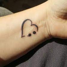 113 Cute Semicolon Tattoo Ideas Meanings Media Democracy Semicolon Tattoo Small Tattoos For Guys Tattoos