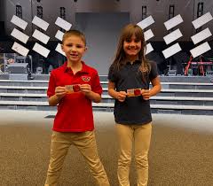Today's kindness award winners! Thank you for making a difference in our  school! Kevin Maddox, Claire Wilgus, Deacon Labiosa and Mia Anderson.  #lcabulldogs #kindnessaward #upsidedownlivelikejesus