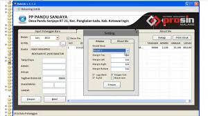 Software Aplikasi Cetak Struk Rekening Listrik Pln Youtube