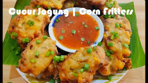 Tak pakai telur, tak pakai baking soda semua tu. Resepi Cucur Jagung Corn Fritters Recipe Youtube