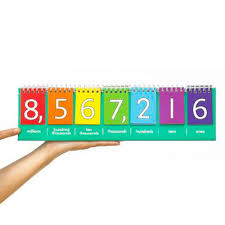 place value flip chart millions student set