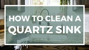 Quartz composite is one of the most durable products you can choose for a sink in your home. How To Deep Clean A Quartz Sink Youtube