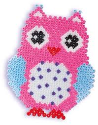 Ses France 06124 Perles A Repasser Hiboux Amazon Fr Jeux Et Jouets Perle A Repasser Modeles Perles Fondues Motifs Perles Hama