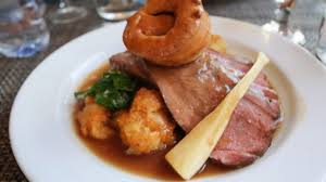 This slow roasting method at low heat is good for tougher cuts of beef; Charlottes Bistro Chiswick London Our Sunday Lunch Invited Review