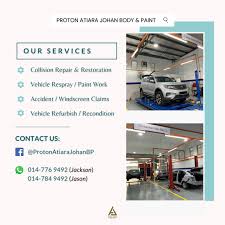 Proton malaysia customer service number along with roadside assistance number can be used in order to get your vehicle issues solved in an unexpected failure or. Proton Atiara Johan Body Paint Center Home Facebook