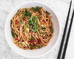 Noodle Nirvana These Chilled Sesame Soba Noodles Bon Appetit Bon Appetit