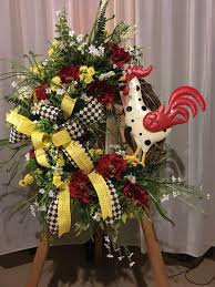 black dot rooster. kitchen decor