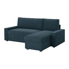 Vilasund Sofa Na Razvlacenje Pocivaljka Hillared Tamnoplava Ikea Sofa Bed Sofa Bed With Chaise Sofa Bed