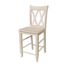 International Concepts S 20 Double Bar Stool Walmart Com Bar Stools Wood Bar Stools Counter Height Stools