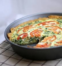 Tomato Bacon Spinach Quiche Recipe Quiche Recipes Bacon Spinach Quiche Spinach Quiche