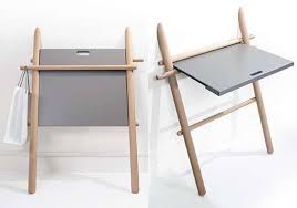 Retractable Side Tables Desks For Small Spaces Desk Foldable Desk