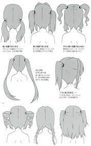 22 Ideas Drawing Tutorial Hair Girls Anime Hairstyles Drawings How To Draw Hair Manga Drawing